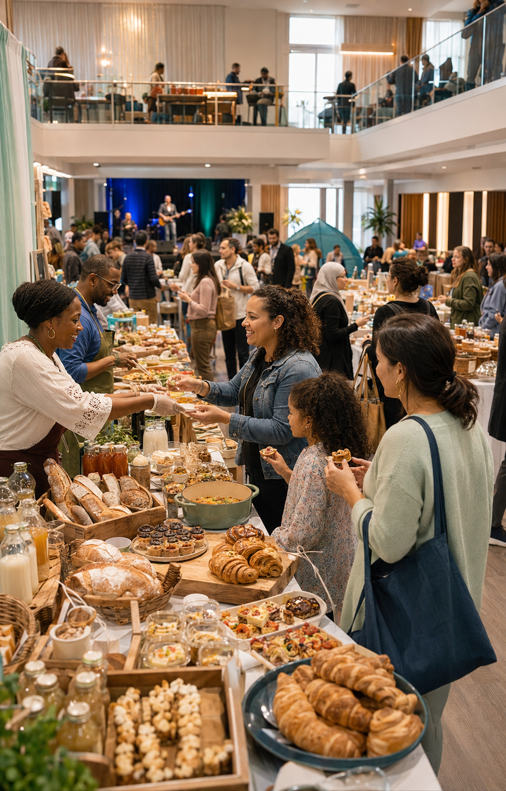 Rencontres communautaires au Marché francophone AFRY